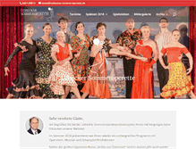 Tablet Screenshot of luebecker-sommeroperette.de